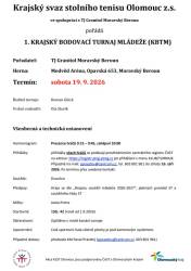 1.KBTM v Moravském Berouně 2026